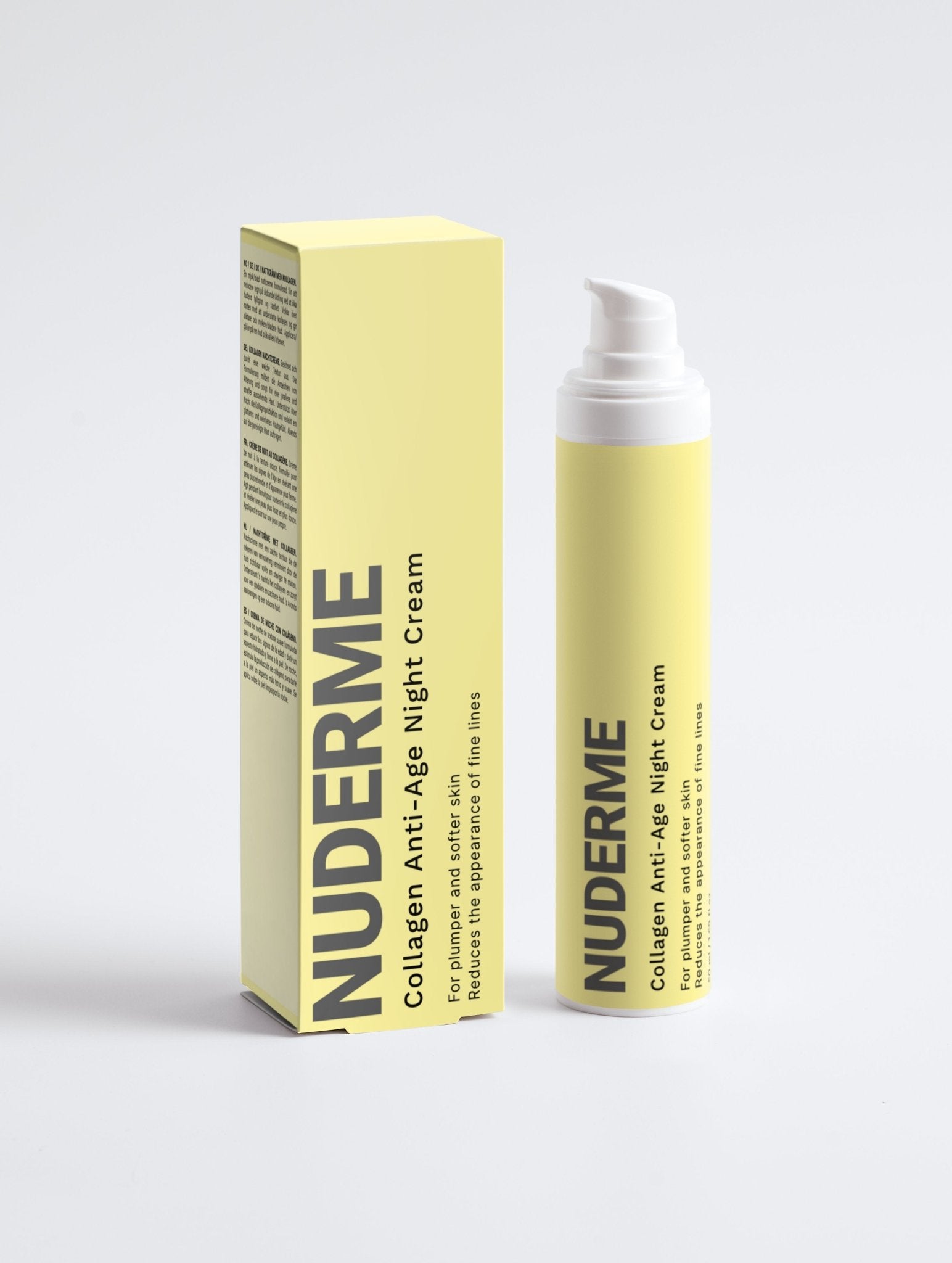 Collagen Anti - Age Night Cream - Nuderme