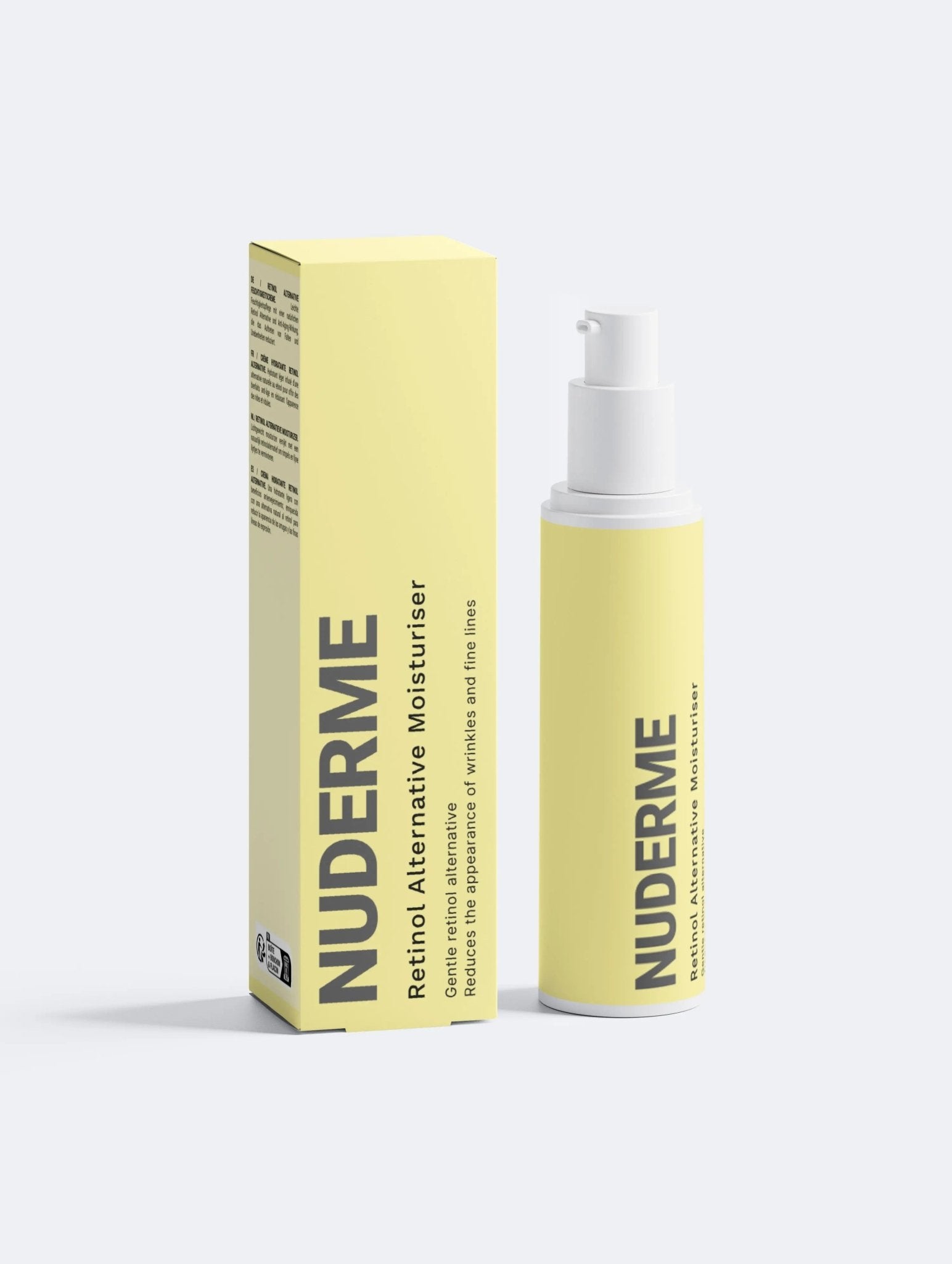 Retinol Alternative Moisturiser - Nuderme