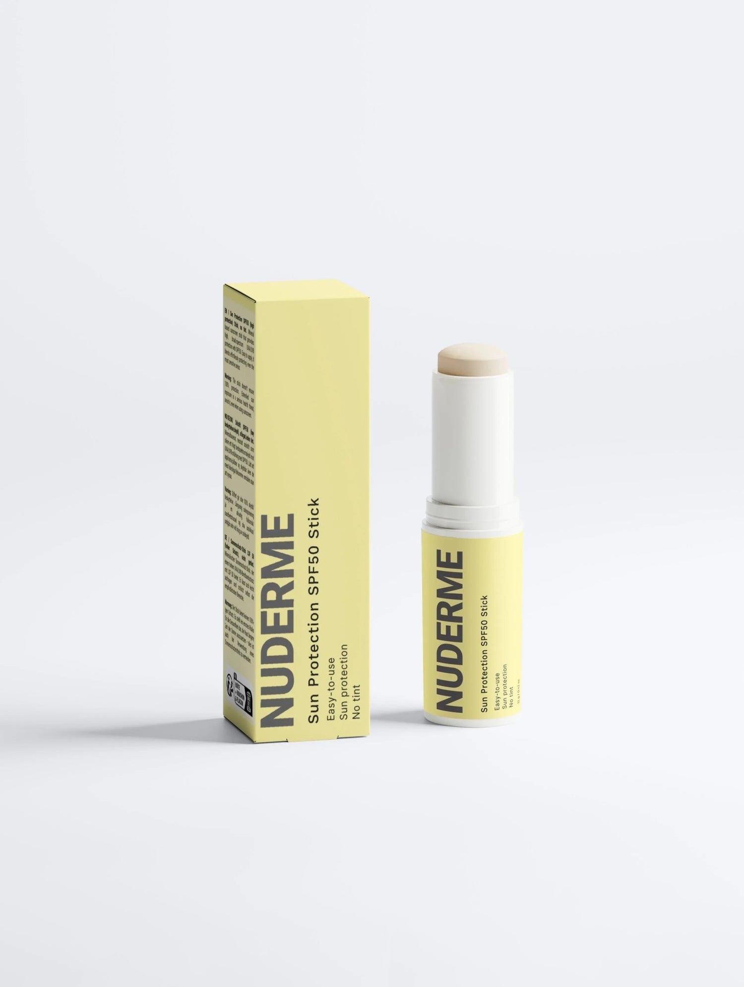 Sun Protection SPF50 Stick, no tint - Nuderme