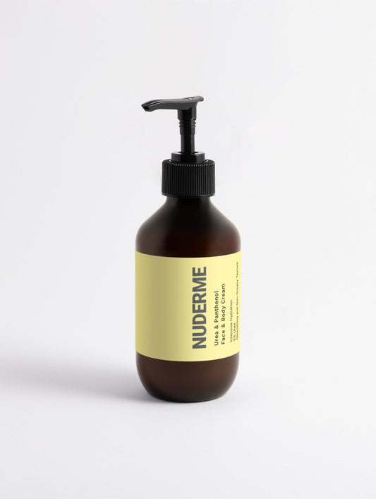 Urea & Panthenol Face & Body Cream - Nuderme